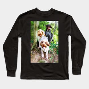 Windy in the woods Spinone Long Sleeve T-Shirt